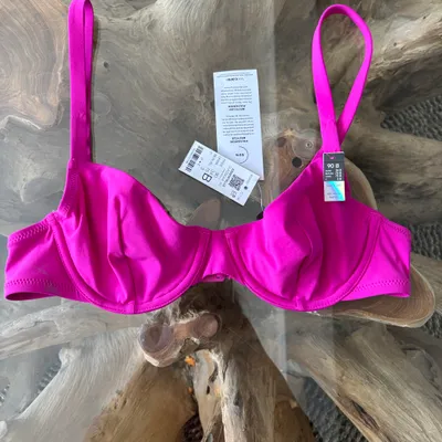 Haut de maillot de bain Etam rose fushia 90B